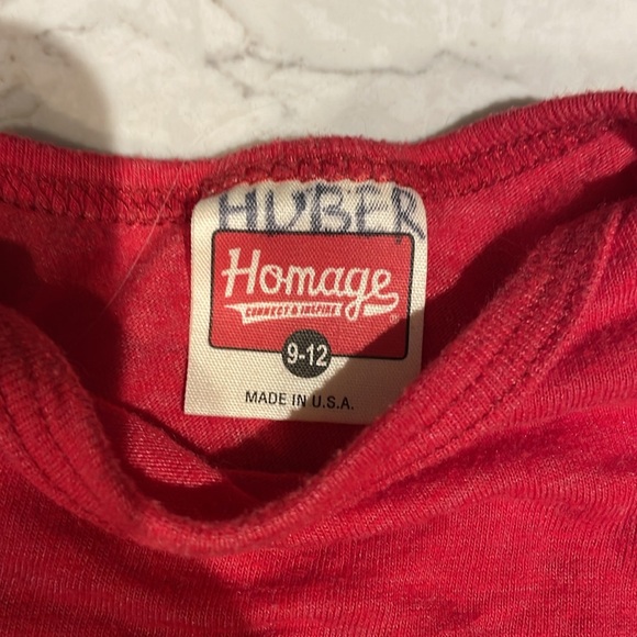 Homage Script Ohio Ohio onesie, Ohio State, 9-12 months. Excellent condition. - Picture 2 of 3